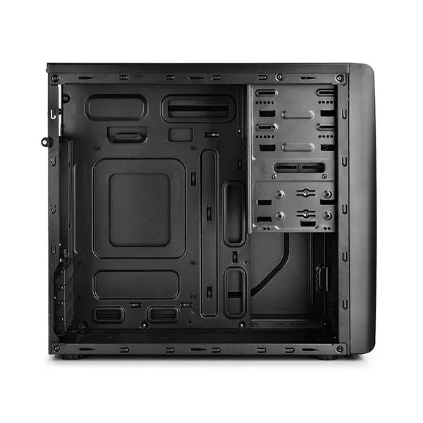 DEEPCOOL "SMARTER" Micro-ATX Case, without PSU, Fully black painted interior, VGA Compatibility: 320