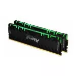 16GB DDR4-4600MHz  Kingston FURY Renegade RGB (Kit of 2x8GB) (KF446C19RBAK2/16), CL19, 1.5V, Black
