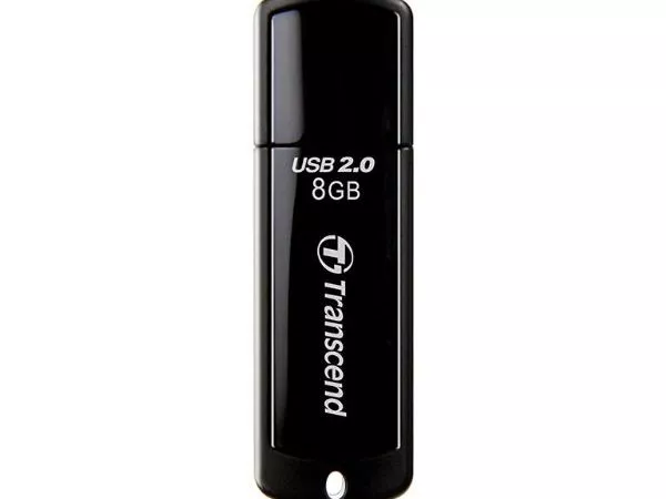 8GB USB Flash Drive Transcend JetFlash 350 Black, R/W:18/10MB/s, Retail, USB2.0