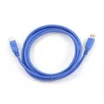 Cable USB 3.0, AM - BM 1.8 m High quality, Black, CCP-USB3-AMBM-6