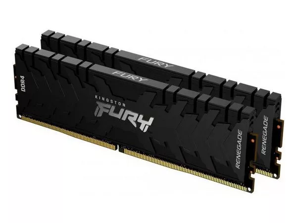 16GB (Kit of 2*8GB) DDR4-2666  Kingston FURY® Renegade DDR4, PC21300, CL13, 1.35V, Asymmetric BLACK Large heat spreader, Intel XMP Ready  (Extreme Mem