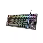 Trust Gaming GXT 833 Thado TKL Illuminated Keyboard, RU, Compact TKL design (80%) takes up limited space on your desk or in your bag, Anti-Ghosting: U