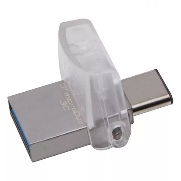 64GB USB3.1 Kingston DataTraveler MicroDuo, Ultra-small, USB OTG Type C (On-The-Go), (Read 100 MByte