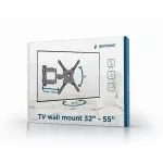 TV-Wall Mount for 32-55"- Gembird "WM-55RT-05", Rotate & Tilt, max. 50 kg, Rotation 90°, Tilt -5°/+8