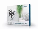 TV-Wall Mount for 32-70"- Gembird "WM-70RT-01", Rotation-Tilt, max. 40kg, Tilt -5°/+8°, Distance TV