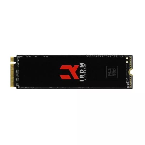 M.2 NVMe SSD 1.0TB GOODRAM IRDM w/Heatsink, Interface: PCIe3.0 x4 / NVMe1.3, M2 Type 2280 form factor, Sequential Reads/Writes 3200 MB/s/ 3000 MB/s, R