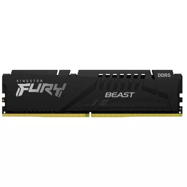 16GB DDR5-6000MHz  Kingston FURY Beast (KF560C40BB-16), CL40-40-40, 1.35V, Intel XMP 3.0, Black