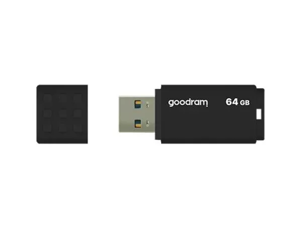 64Gb USB3.0 GoodRAM UME3 Black (Read 60 MByte/s, Write 20 MByte/s)