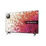 43" LED TV LG 43NANO756PA, Black (3840x2160 UHD, SMART TV, DVB-T/T2/C/S2)