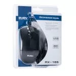 Mouse SVEN RX-165, Black, USB