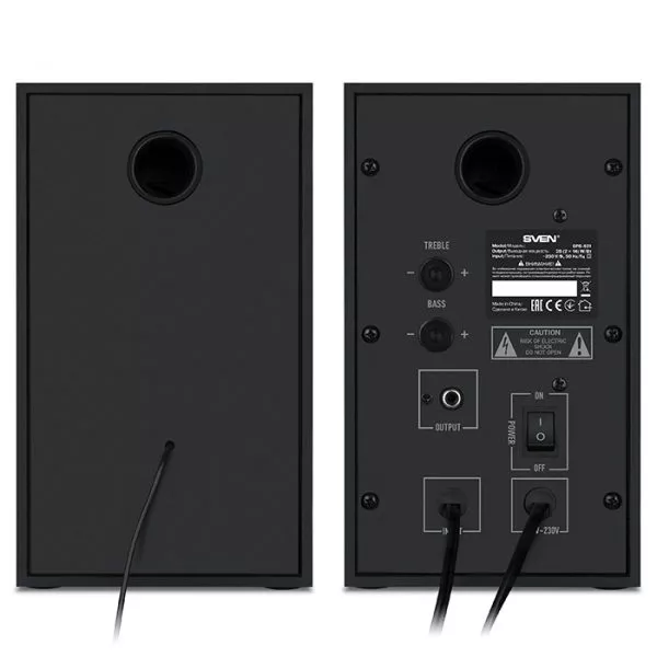 Speakers SVEN "SPS-621" Black, 28w
