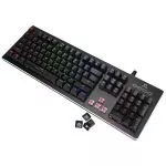 MARVO " KG940", Marvo Keyboard Mechanical KG940 Wired Gaming US Rainbow, Red Switch