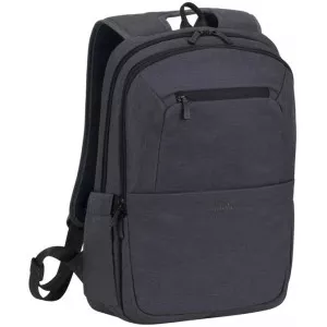 16"/15" NB backpack - RivaCase 7760 Canvas Black Laptop, Fits devices