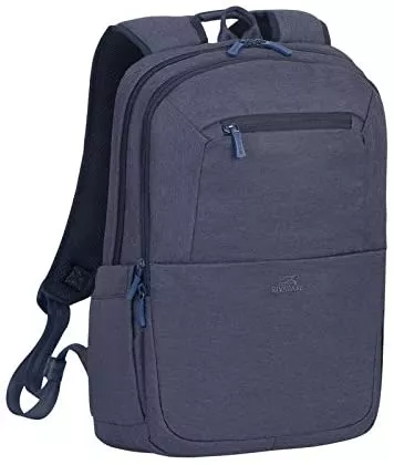 16"/15" NB backpack - RivaCase 7760 Canvas Blue Laptop, Fits devices