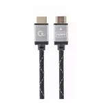 Cable HDMI  CCB-HDMIL-2M, 2m, male-male, Select Plus Series, High speed HDMI cable with Ethernet, Supports 4K UHD resolutions at 60 Hz, Durable nylon