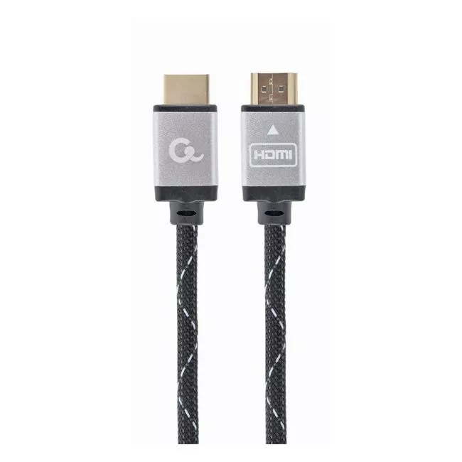 Cable HDMI  CCB-HDMIL-2M, 2m, male-male, Select Plus Series, High speed HDMI cable with Ethernet, Supports 4K UHD resolutions at 60 Hz, Durable nylon