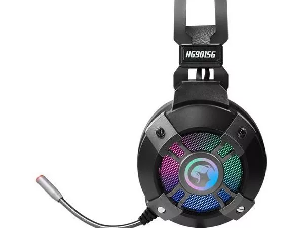 MARVO "HG9015G"  Marvo Headset HG9015G Wired Gaming, USB 7.1, Rainbow Backlight