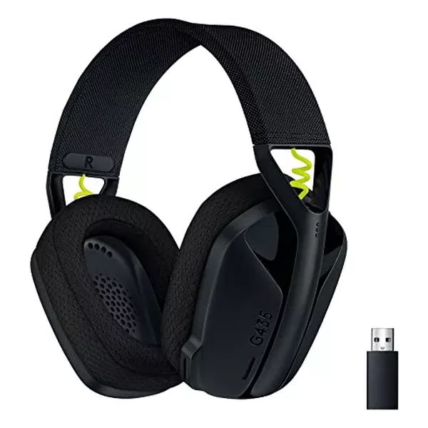 Logitech Gaming Headset G435 LIGHTSPEED Wireless - BLACK - 2.4GHZ - EMEA - 914
