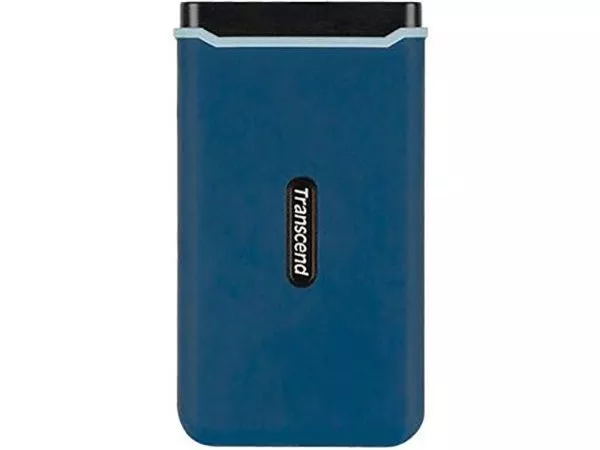 1.0TB (USB3.1/Type-C) Transcend Portable SSD "ESD350C", N.Blue (96x54x12mm, 87g, R/W:1050/950MB/s)