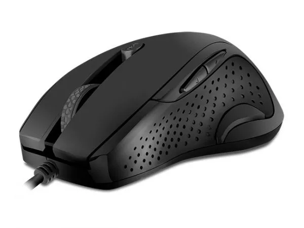 Mouse SVEN RX-113, Optical, 800 dpi, 3 buttons, Ambidextrous, Black, USB