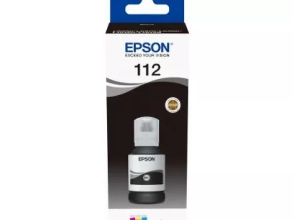 Ink  Epson C13T06C14A, 112 EcoTank Ink Bottle, Black