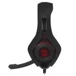 Gaming Headset SVEN AP-G886MV, 40mm drivers, 20-20000Hz, 32 Ohm, 105dB, 270g., 3.5mm, Black/Red