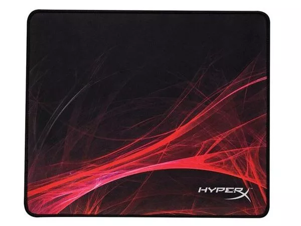 KINGSTON HyperX FURY S Speed Edition Gaming Mouse Pad Medium from Kingston, Natural Rubber, Size 360mm x 300mm x 3.5 mm, Seamless, Stitched edges, Den