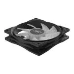 PC Case Fan Deepcool RF120W, 120x120x25, 21.9 dB, 48.9 CFM, 1300PM, White LED, Hydro Bearing