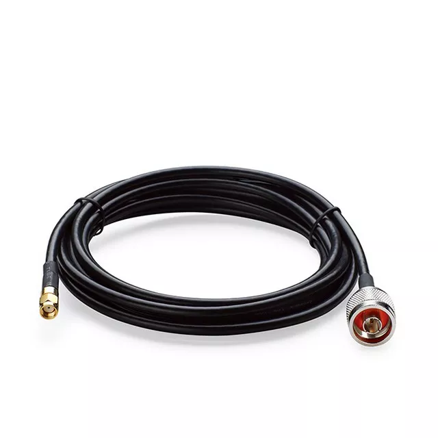 TP-LINK TL-ANT24PT3, Pigtail Cable, 2.4GHz, 3m Cable length, N-type Male to RP-SMA Male connector