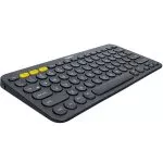 Wireless Keyboard Logitech K380 Multi-Device, Compact, FN key, Bluetooth, 2xAAA, Dark Grey