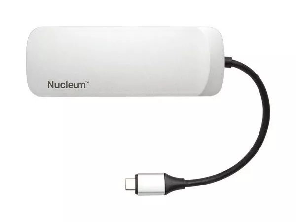 Kingston Nucleum USB-C Hub, Ports: USB-C (power input) / USB-C (data) / HDMI / 2 x USB / SD / microS