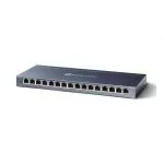 16-port 10/100/1000Mbps Switch TP-LINK "TL-SG116", Metal Case