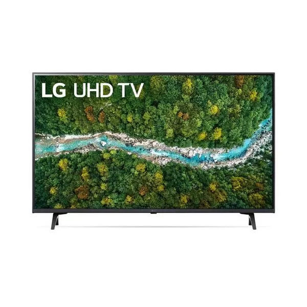 43" LED TV LG 43UP77026LB, Black (3840x2160 UHD, SMART TV, DVB-T2/C/S2)