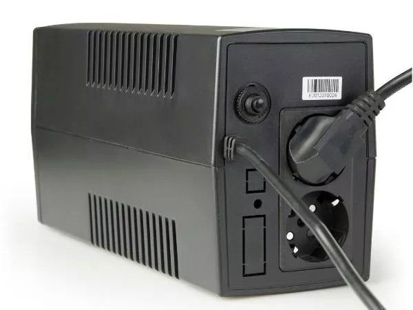 Gembird Power Cube EG-UPS-B650 VA "Basic 650" 650VA / 390W UPS with AVR, Sockets: 2 x Schuko output,