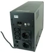 Gembird EnerGenie EG-UPS-033, 1200VA / 720W, UPS with AVR, Output sockets: 3 pcs x C13, 2 pc Schuko