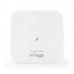 Wireless charger for phone or tablet, 5W, White, Energenie EG-WCQI-02-W