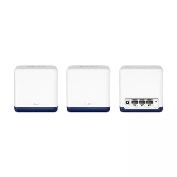Whole-Home Mesh Dual Band Wi-Fi AC System MERCUSYS, "Halo H50G (3-pack)", 1900Mbps, MU-MIMO, Gbit Ports