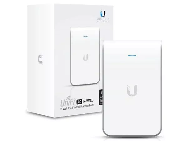 Wi-Fi AC In-Wall Dual Band Access Point Ubiquiti "UAP-AC-IW", 1167Mbps, MU-MIMO, PoE