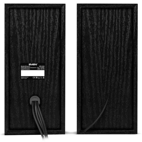 Speakers SVEN "SPS-603" Black, 6w, USB power
