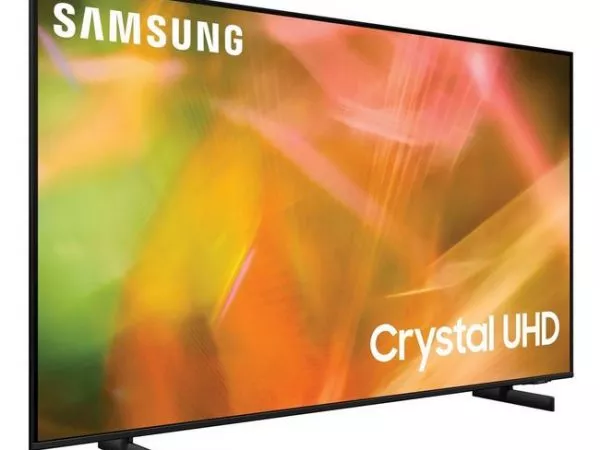 43" LED TV Samsung UE43AU8000UXUA, Black (3840x2160 UHD, SMART TV, PQI 2100Hz, DVB-T/T2/C/S2)