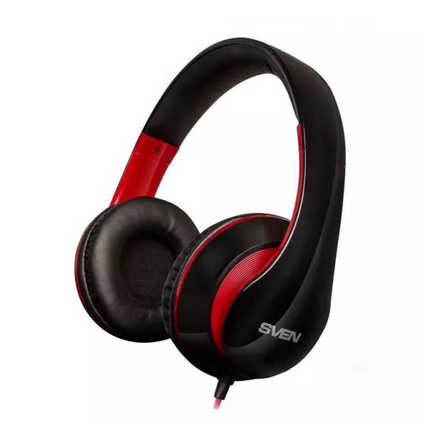 SVEN AP-940MV with Microphone, Black-Red