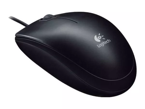 Mouse Logitech B100 Optical, USB, Black