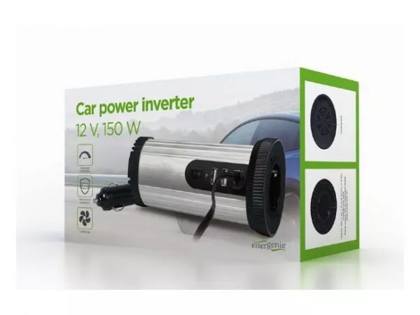EnerGenie EG-PWC150-01, 12 V Car power inverter, 150 W