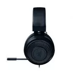 RAZER Kraken Black Gaming Headset, Retractable Unidirectional Microphone with quick mute toggle, 7.1 Surround Sound, 50mm neodymium driver units, 3.5