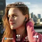 Trust Nika Touch Bluetooth Wireless TWS Earphones - Black, Up to 6 hours of playtime, Manage all imp