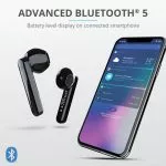 Trust Primo Touch Bluetooth Wireless TWS Earphones - Black, Up to 4 hours of playtime, Manage all im