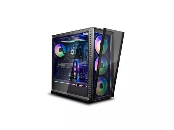 DEEPCOOL "MATREXX 70 ADD-RGB 3F" ATX Case, with Side-Window, Tempered Glass Side & Front panel, with