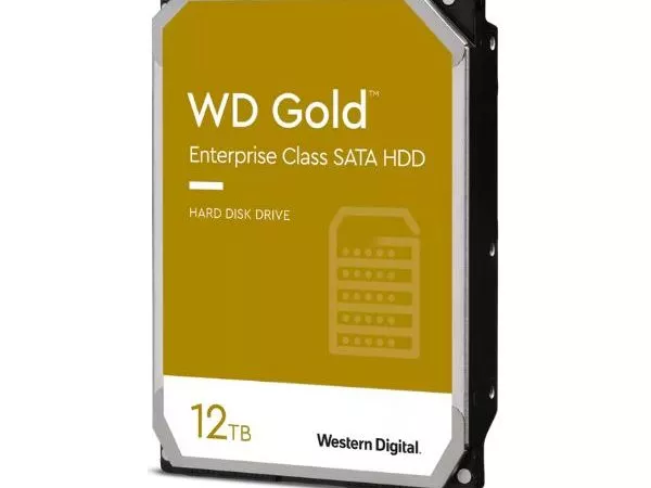 3.5" HDD 12.0TB  Western Digital WD121KRYZ Enterprise® Gold™, 512E model, 24x7, 7200rpm, 256MB, SATA