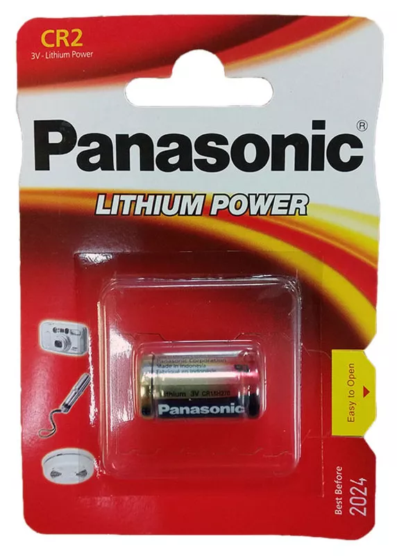 CR2 Panasonic "PHOTO Power" 3V, LITHIUM, Blister*1, CR-2L/1BP