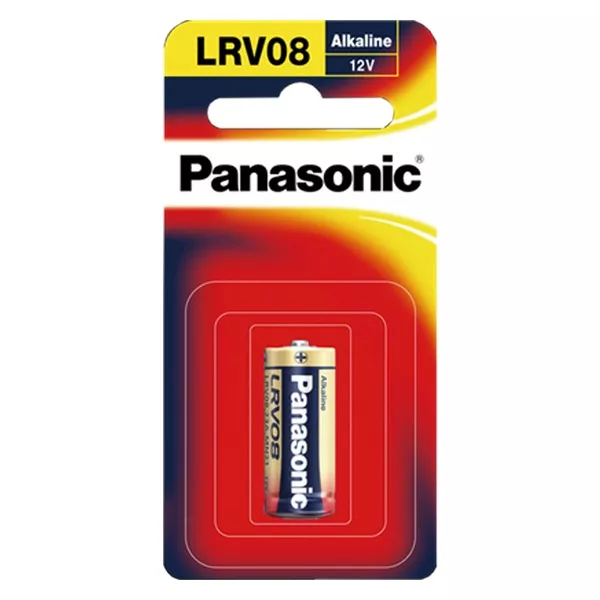 LR08 Panasonic "CELL Power" 12V, Alkaline, Blister*1, LRV08L/1BE